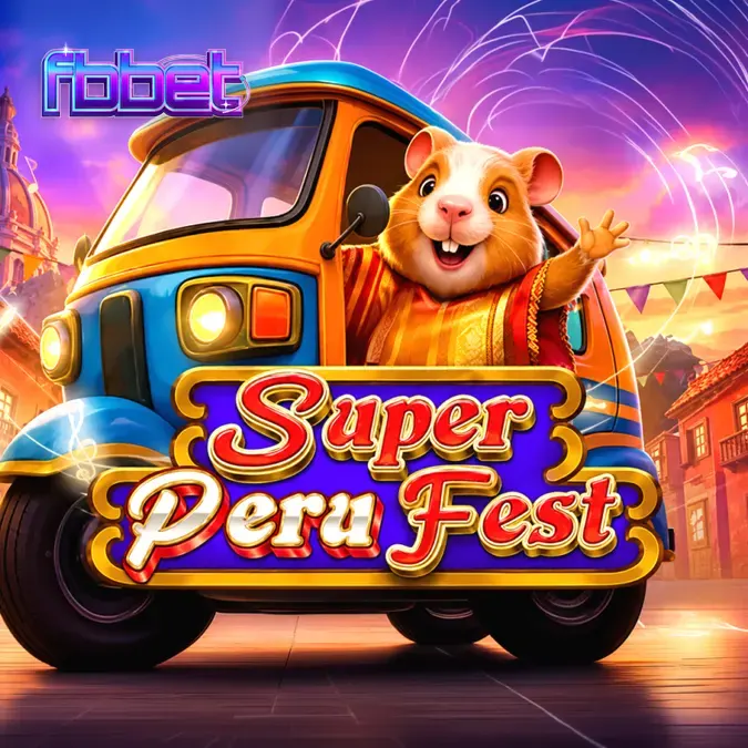 Cena vibrante de festival peruano no slot Super Peru Fest